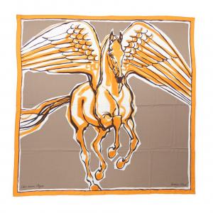エルメス HERMES LIBRE COMME PEGASE 243802S カレジェアン140 ショール