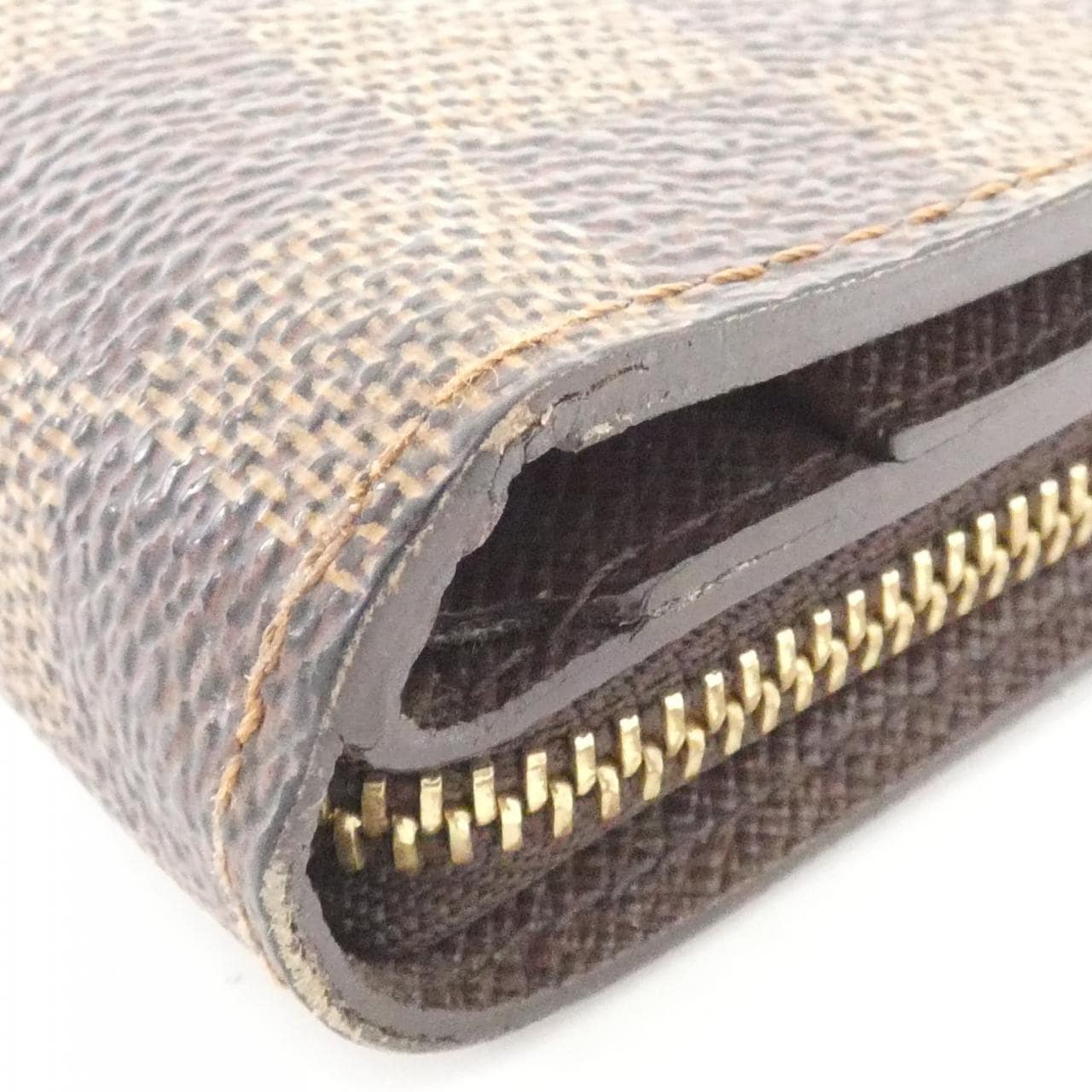 ルイヴィトン ダミエ コンパクト ジップ N61668 財布