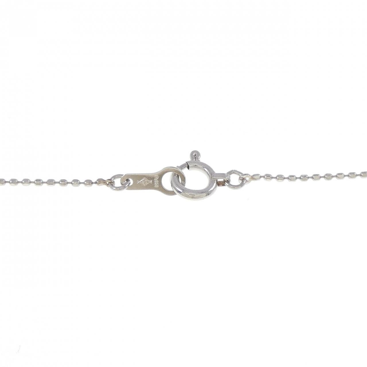 PT900/PT850 ダイヤモンド ネックレス 0.13CT