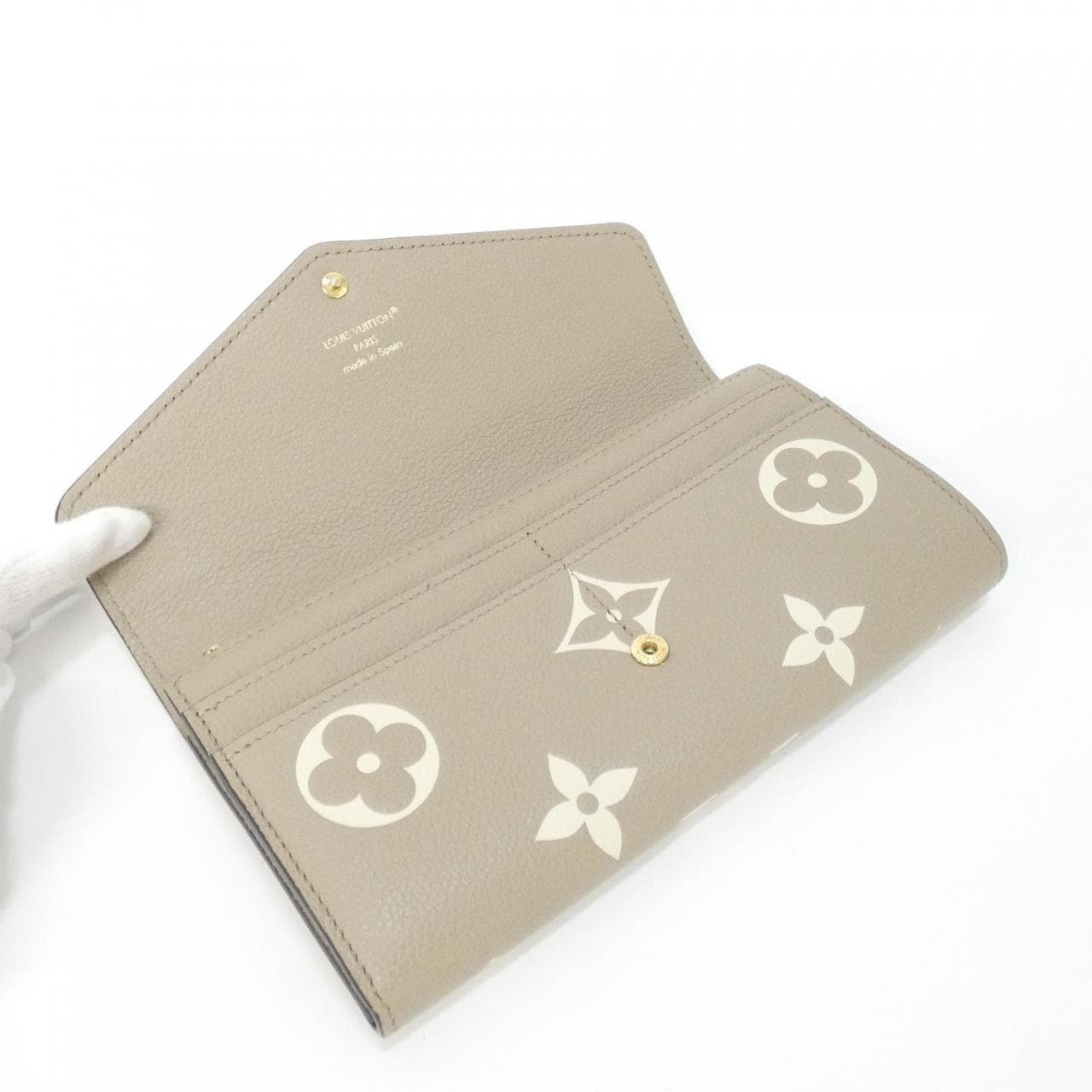 ルイヴィトン バイカラー モノグラム アンプラント ポルトフォイユ サラ M81049 財布