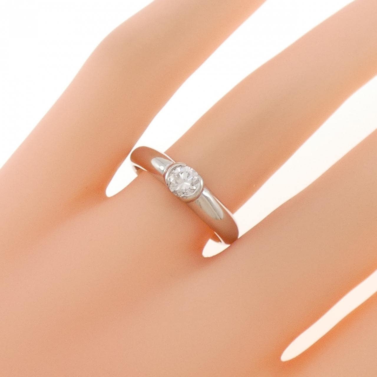 PT900 ダイヤモンド リング 0.342CT