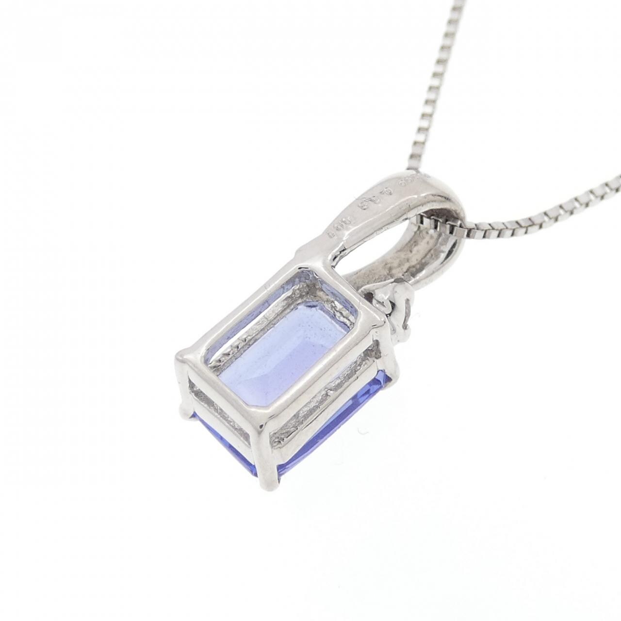 【リメイク】PT タンザナイト ネックレス 0.83CT