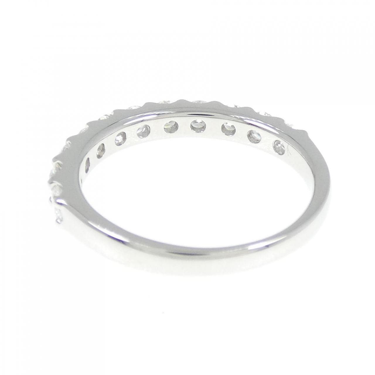 【新品】PT900 ハーフエタニティ ダイヤモンド リング 0.703CT