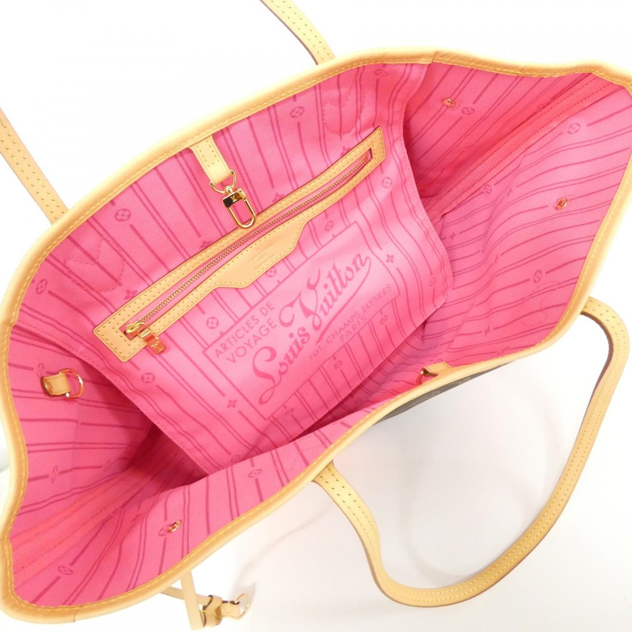 ルイヴィトン モノグラム ローズ(スティーブン スプラ ネヴァーフル MM M48613 バッグ