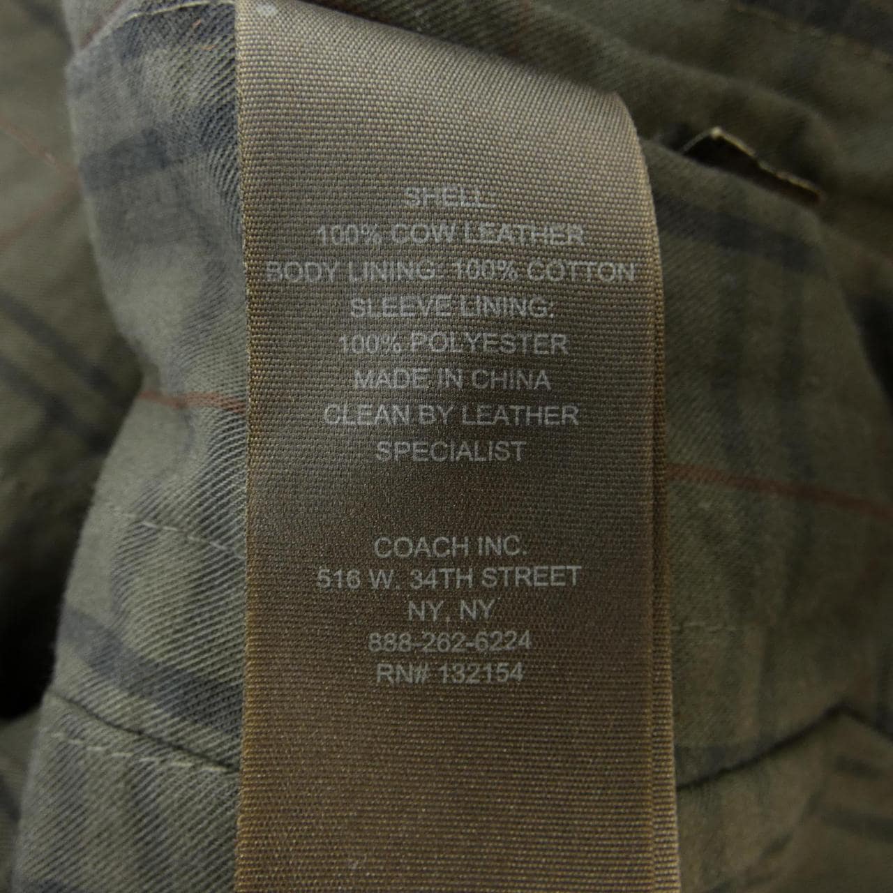 コーチ COACH レザージャケット