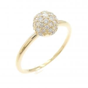 【リメイク】K18YG ダイヤモンド リング 0.30CT