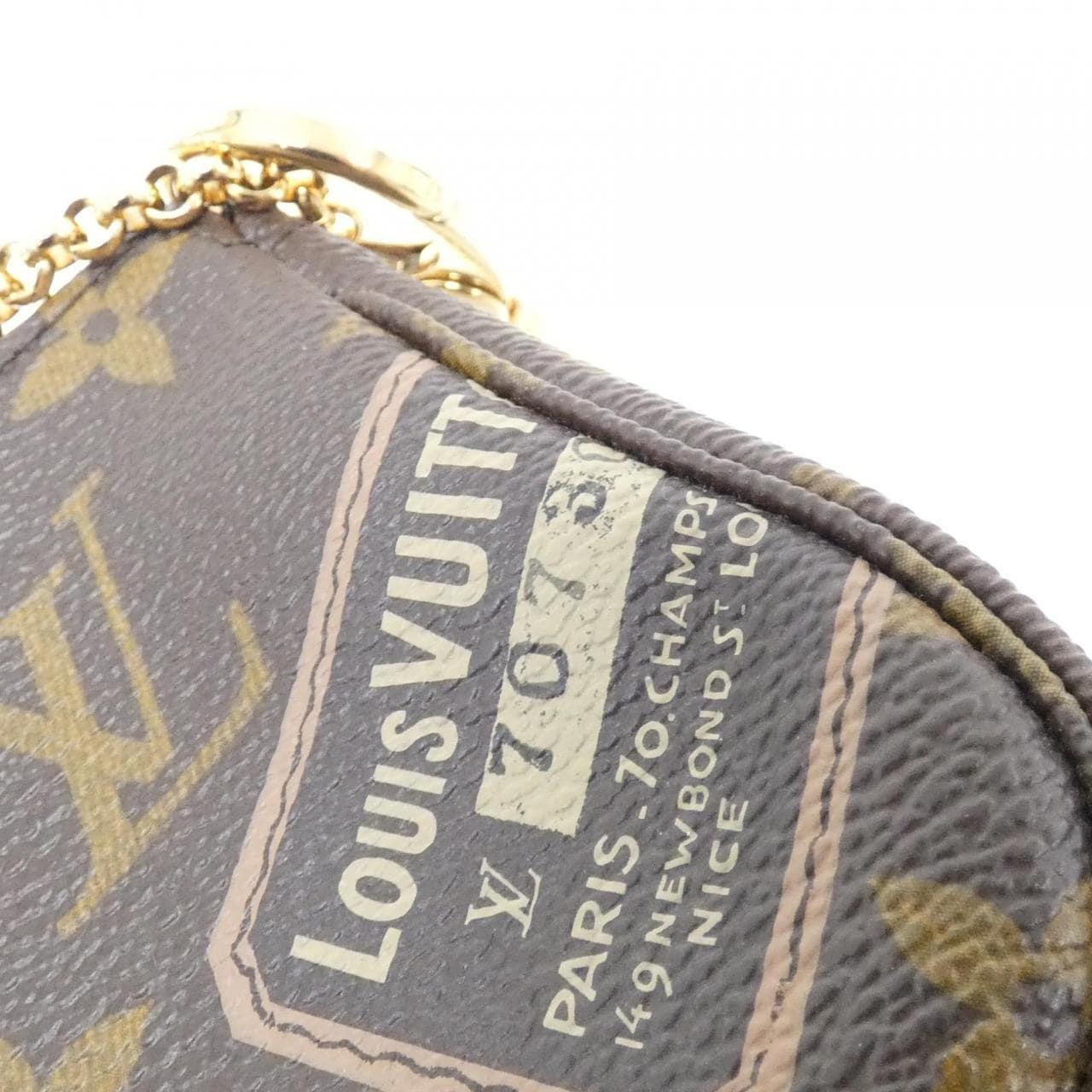 ルイヴィトン モノグラム ミニ ポシェット アクセソワール M63798 アクセサリーポーチ