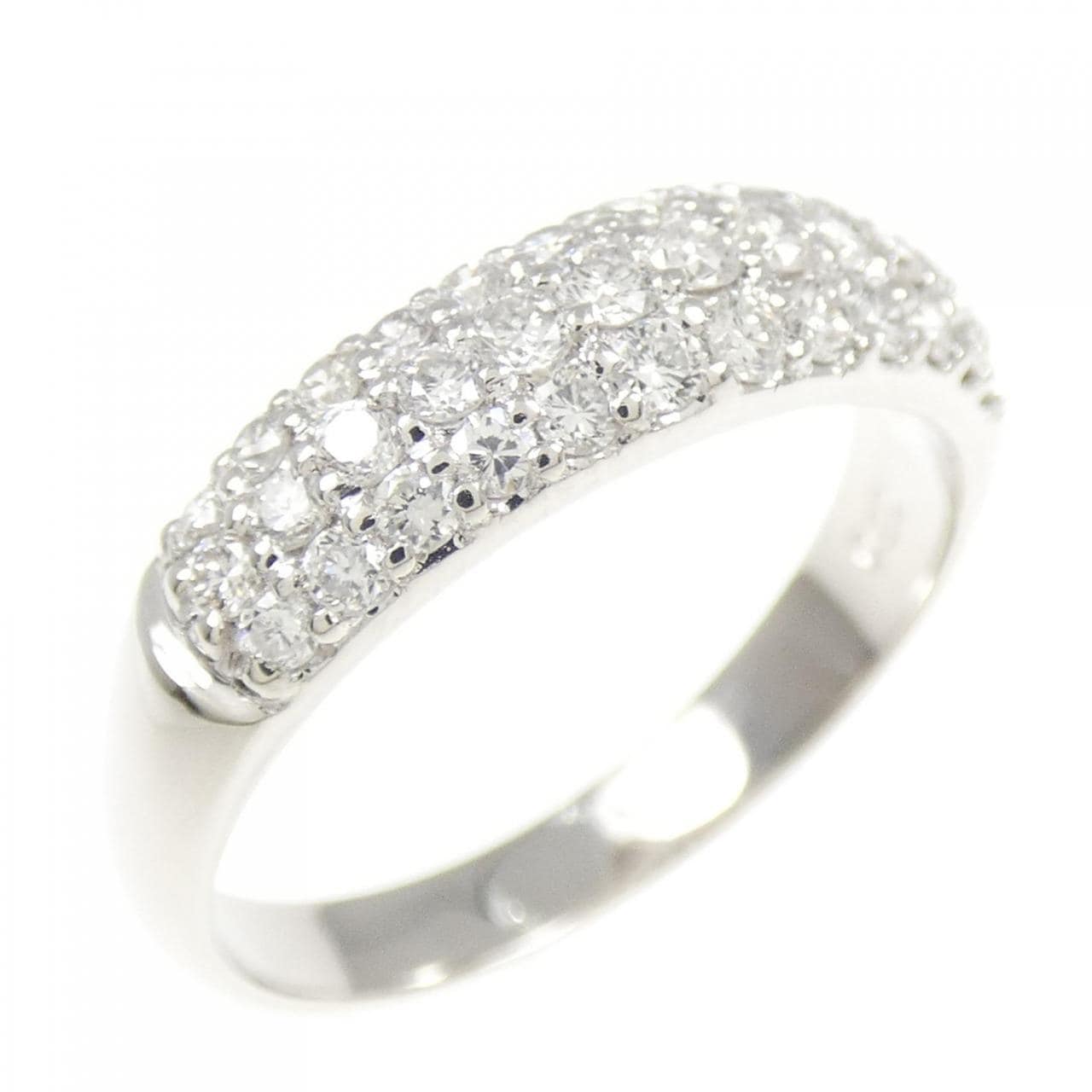 PT900 パヴェ ダイヤモンド リング 0.50CT