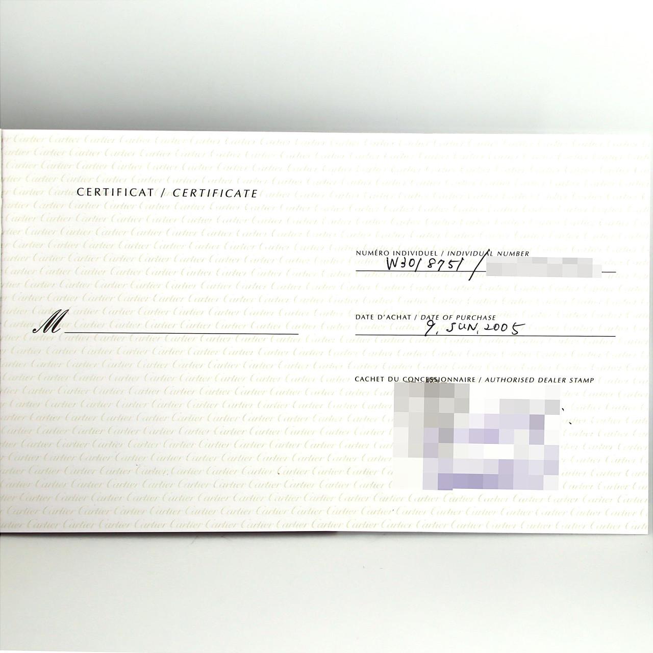 カルティエ パシャ42 WG W3018751 WG 自動巻