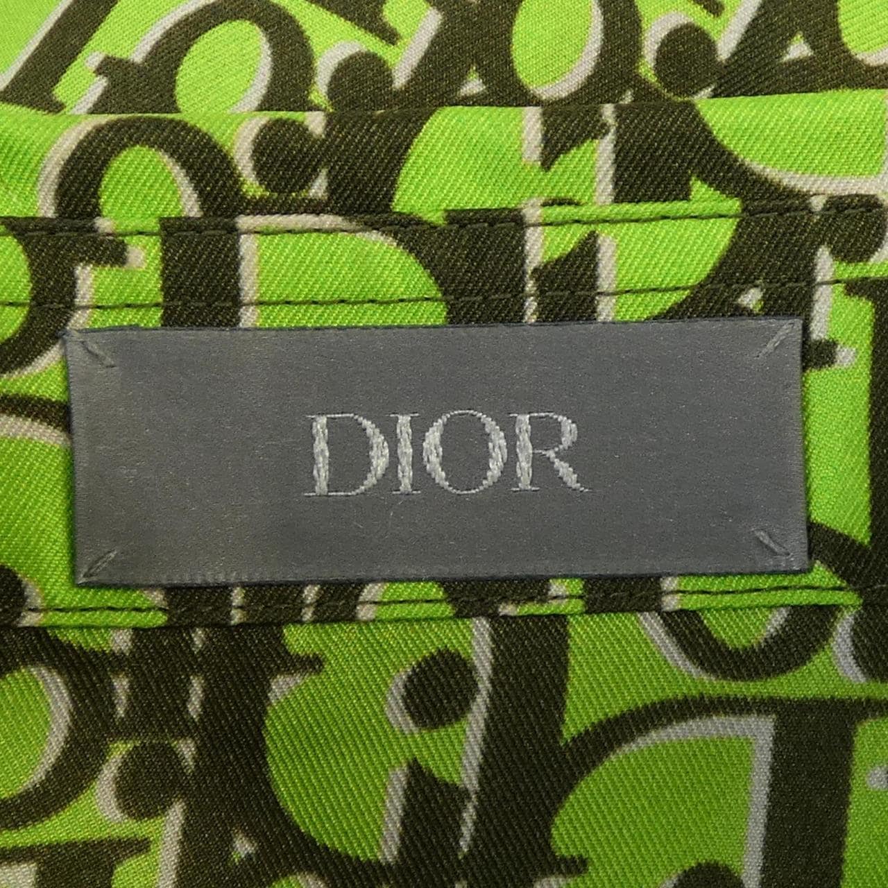ディオール DIOR ディオールオブリークオーガニックシルクツイル　OBLIQUE 193C545A4751 S／Sシャツ
