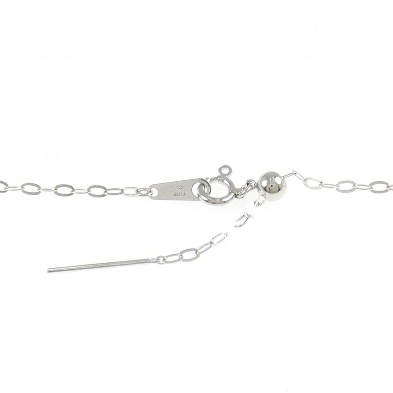 PT950 ダイヤモンド ネックレス 0.02CT