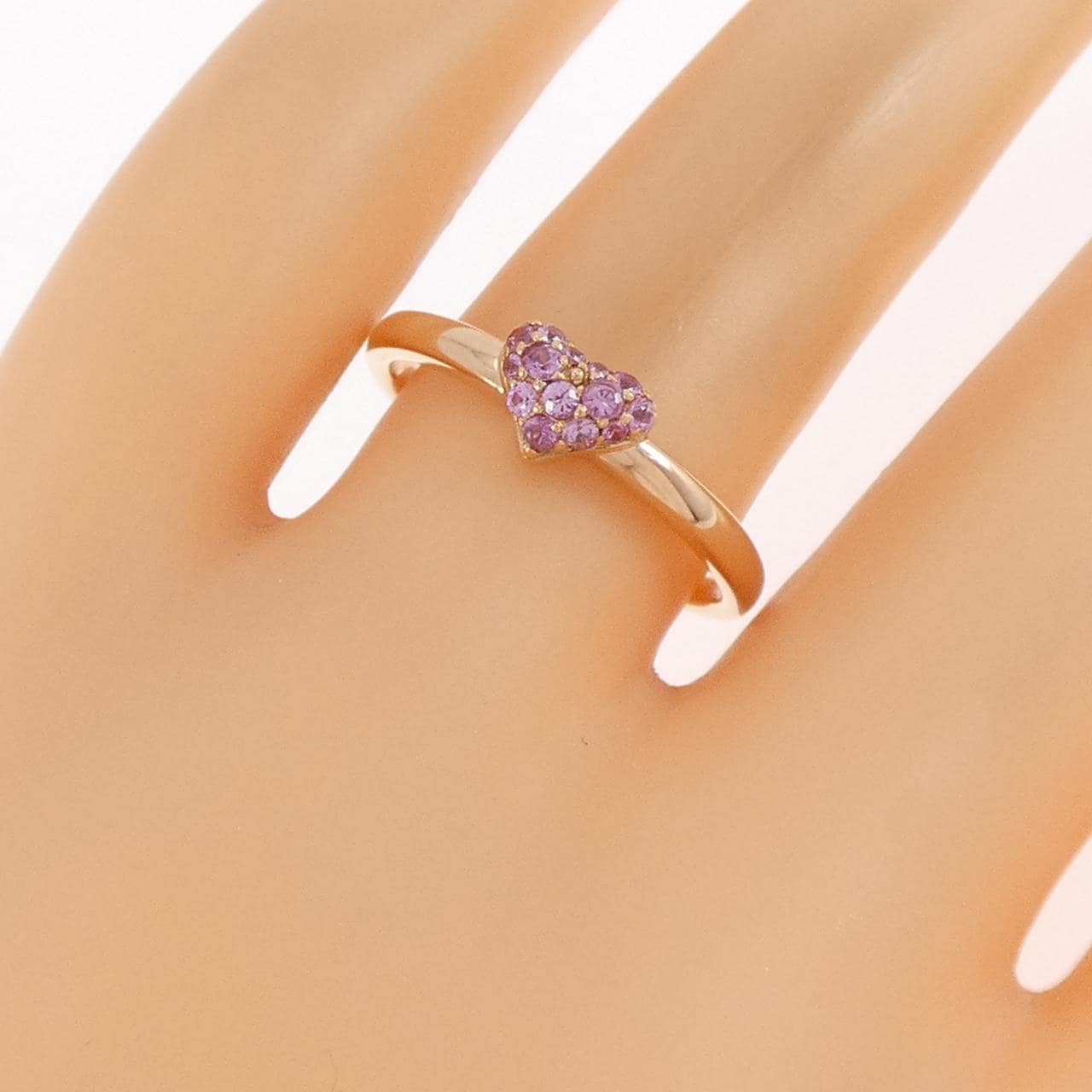 ポンテヴェキオ ハート リング 0.19CT