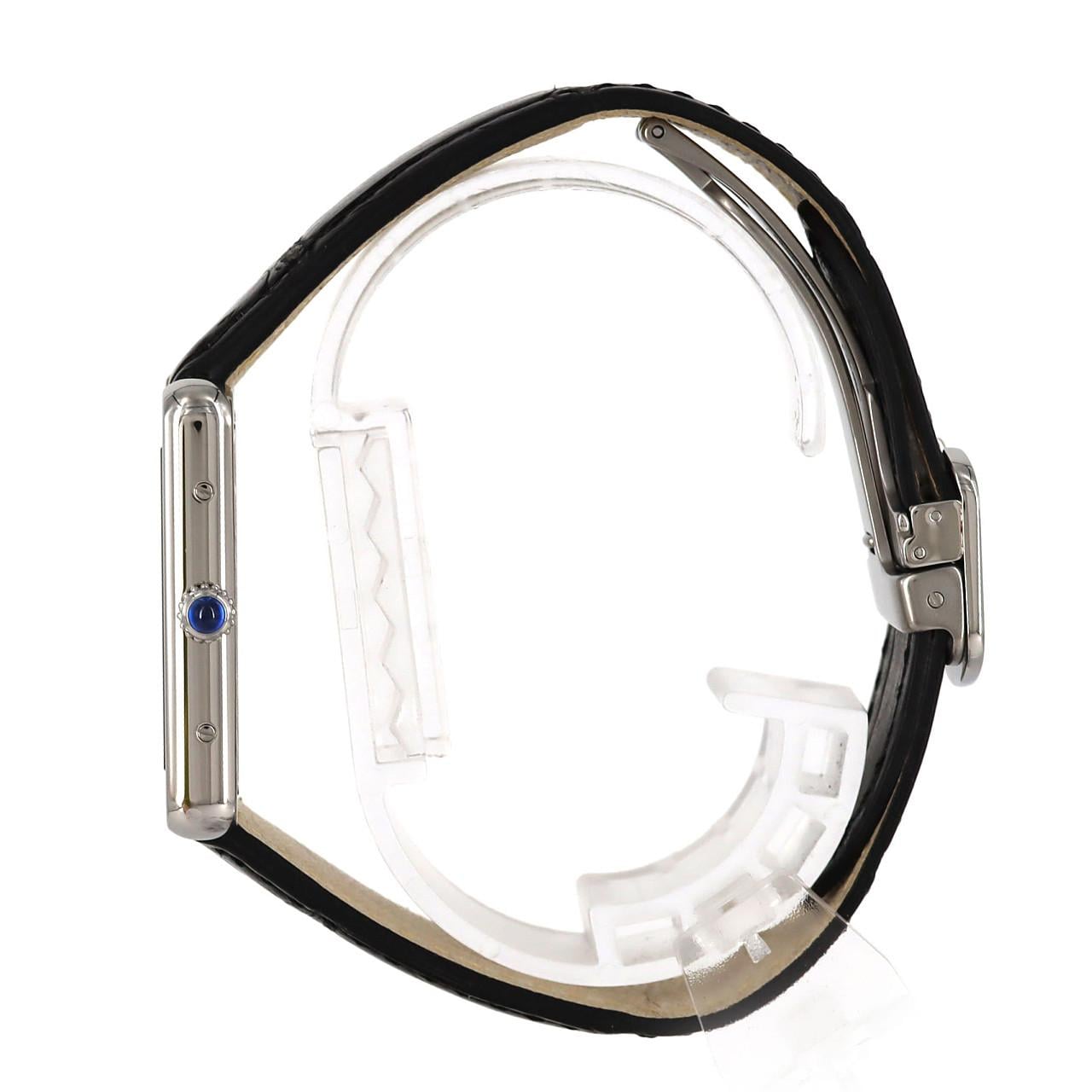 カルティエ タンクソロLM WSTA0028 SS クォーツ