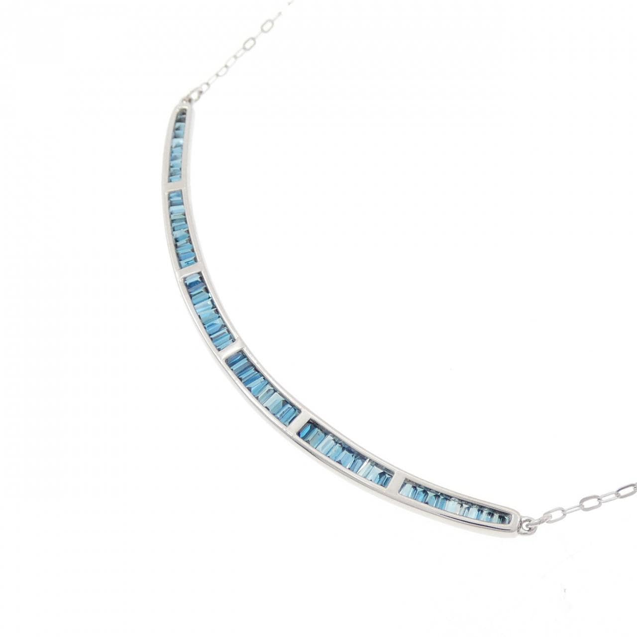 K18WG ダイヤモンド ネックレス 0.60CT
