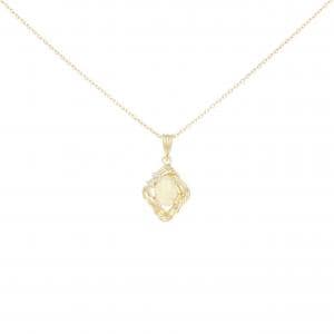 K18YG OPAL necklace