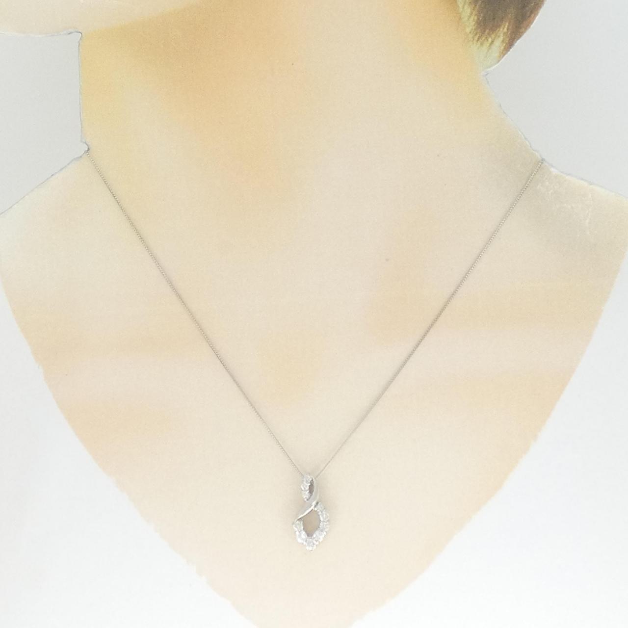 PT900/PT850 ダイヤモンド ネックレス 0.50CT