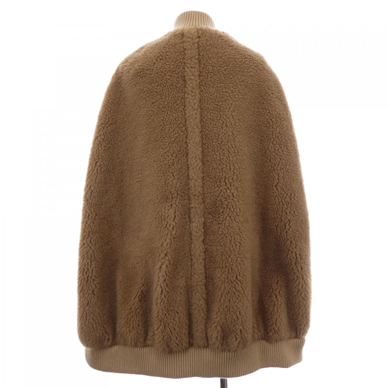 マックスマーラ Max Mara JUGLAS 473605 テディベア ケープ