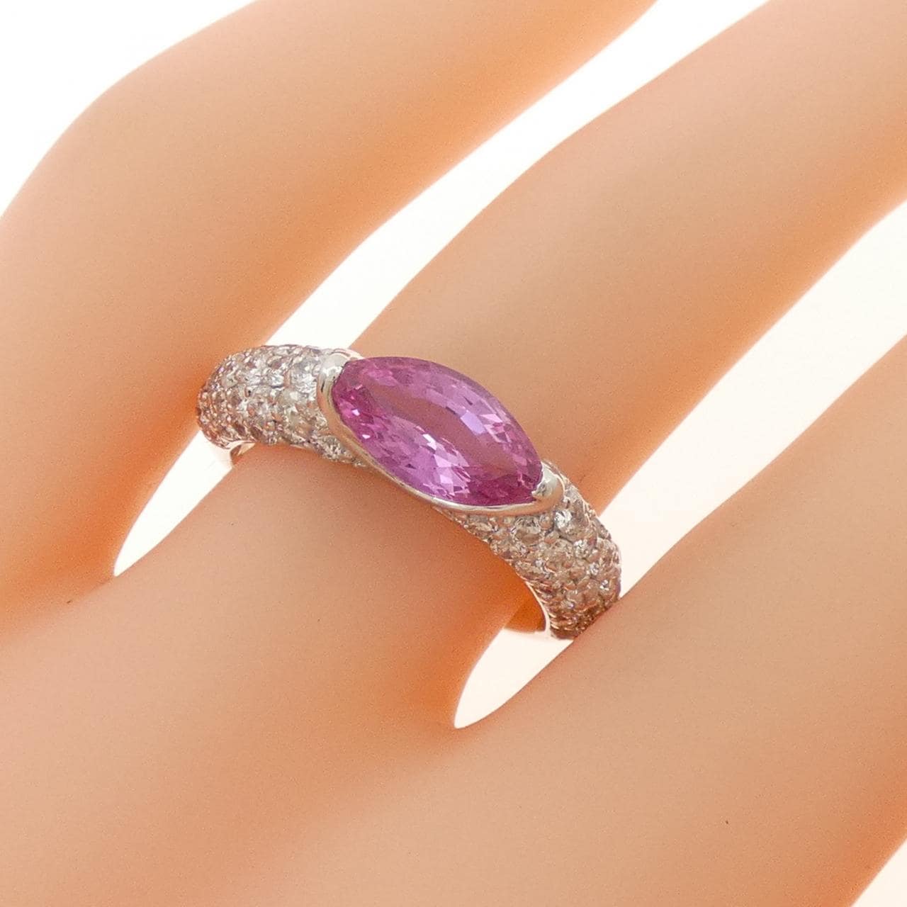 ポンテヴェキオ サファイヤ リング 1.01CT