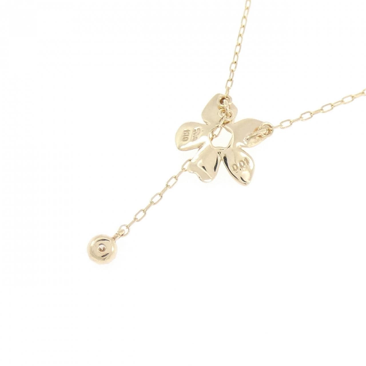 スタージュエリー ダイヤモンド ネックレス 0.01CT