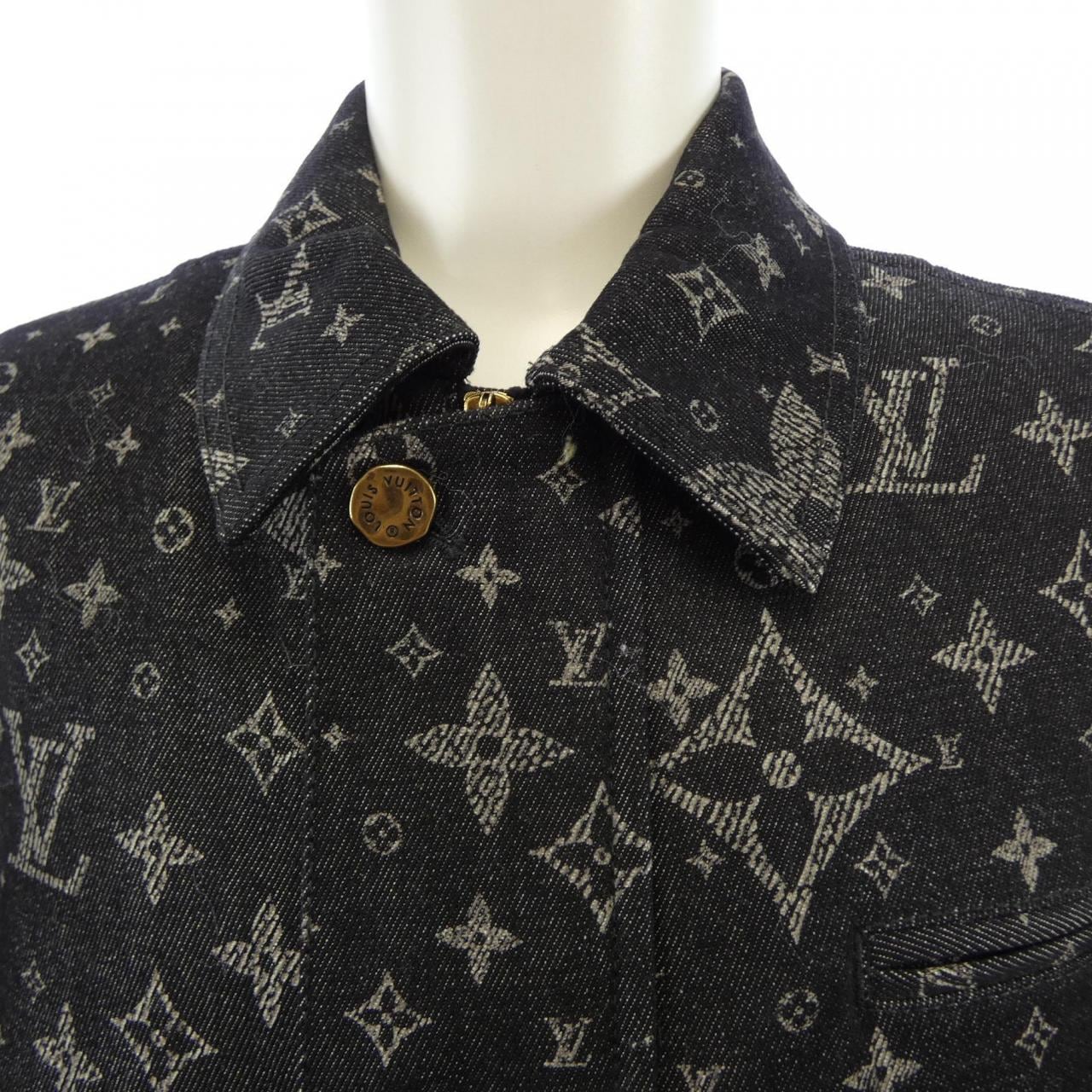 ルイヴィトン LOUIS VUITTON モノグラムプリントデニムジャケット HQA40WFWA デニムジャケット