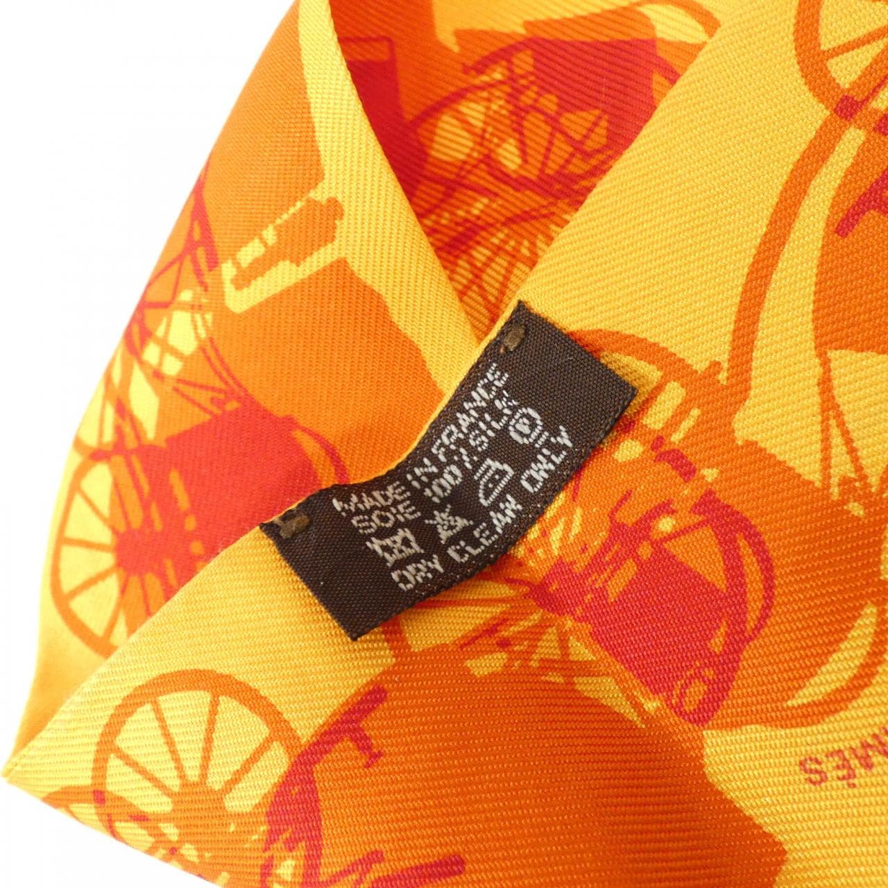 エルメス RAYONS X CARRIAGE ツイリー スカーフ