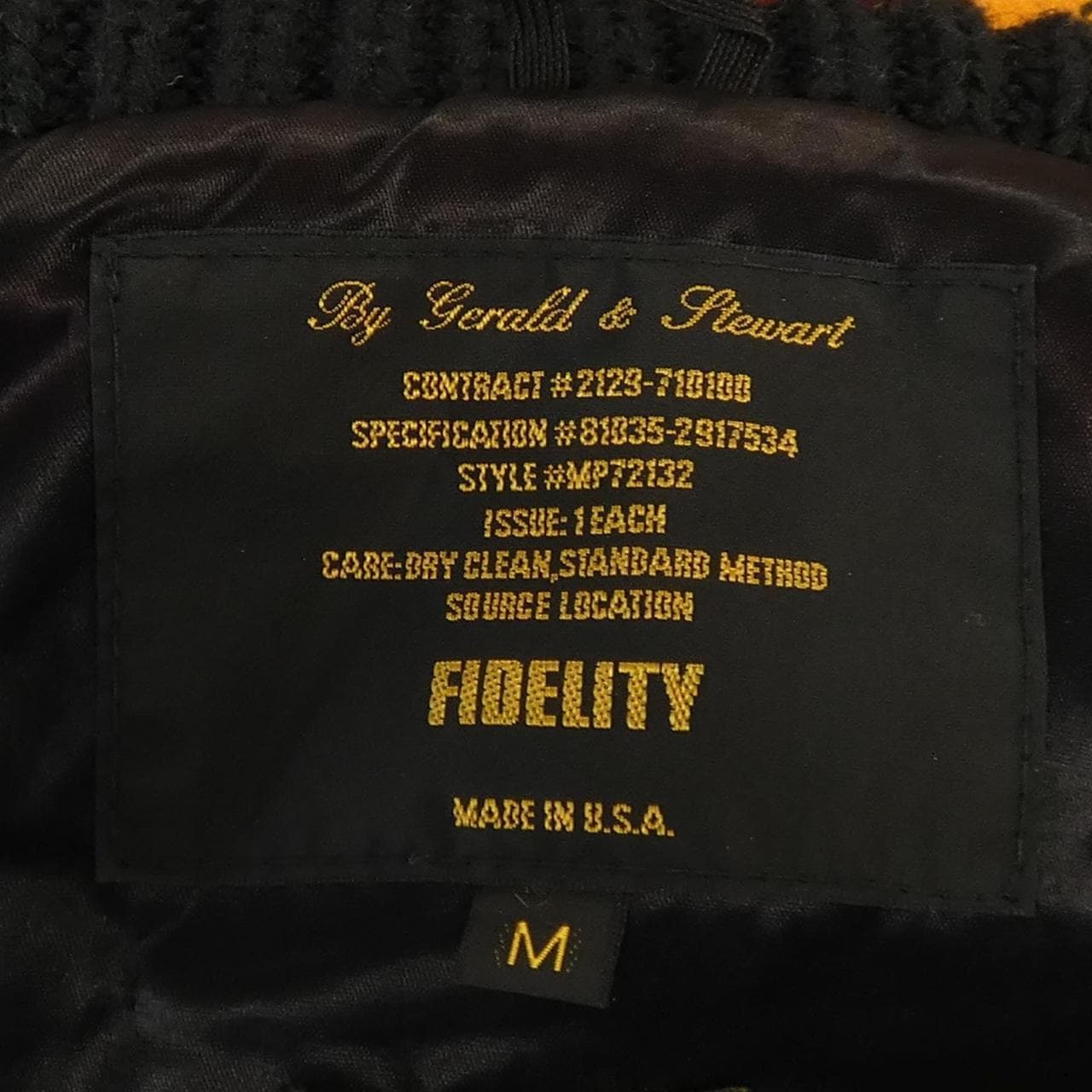 フィデリティ FIDELITY ジャケット