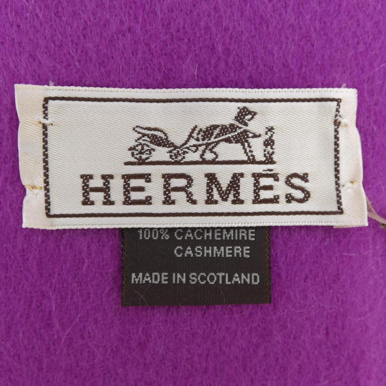 エルメス HERMES UNIE BRODEE 393622T MUFFLER