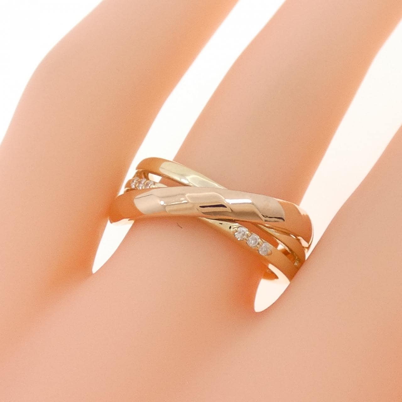 K10YG/K10PG ダイヤモンド リング