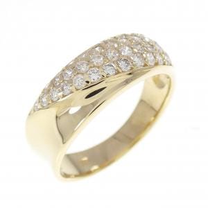 K18YG ダイヤモンド リング 0.51CT