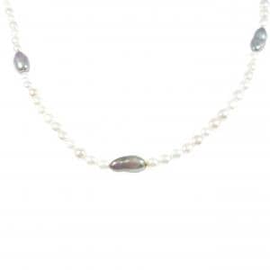 ミキモト 白蝶パール ネックレス