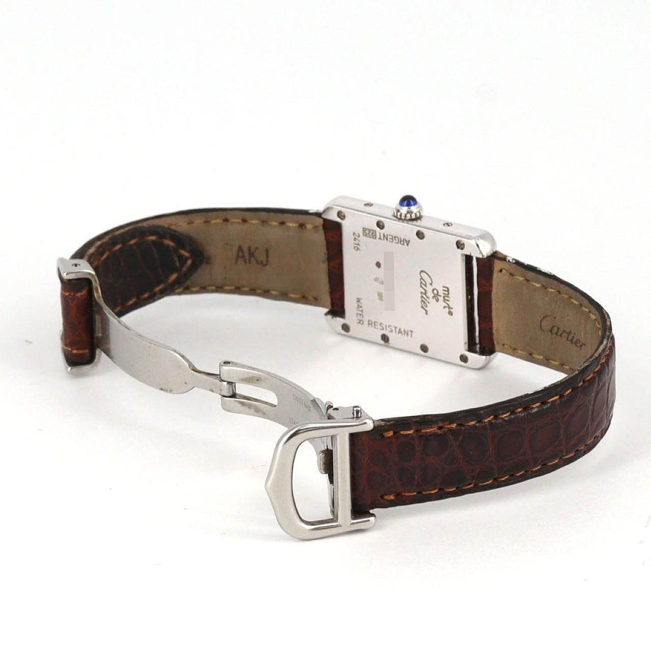 【ノーメンテナンス還元価格】カルティエ マストタンクSM W1016230 シルバー クォーツ