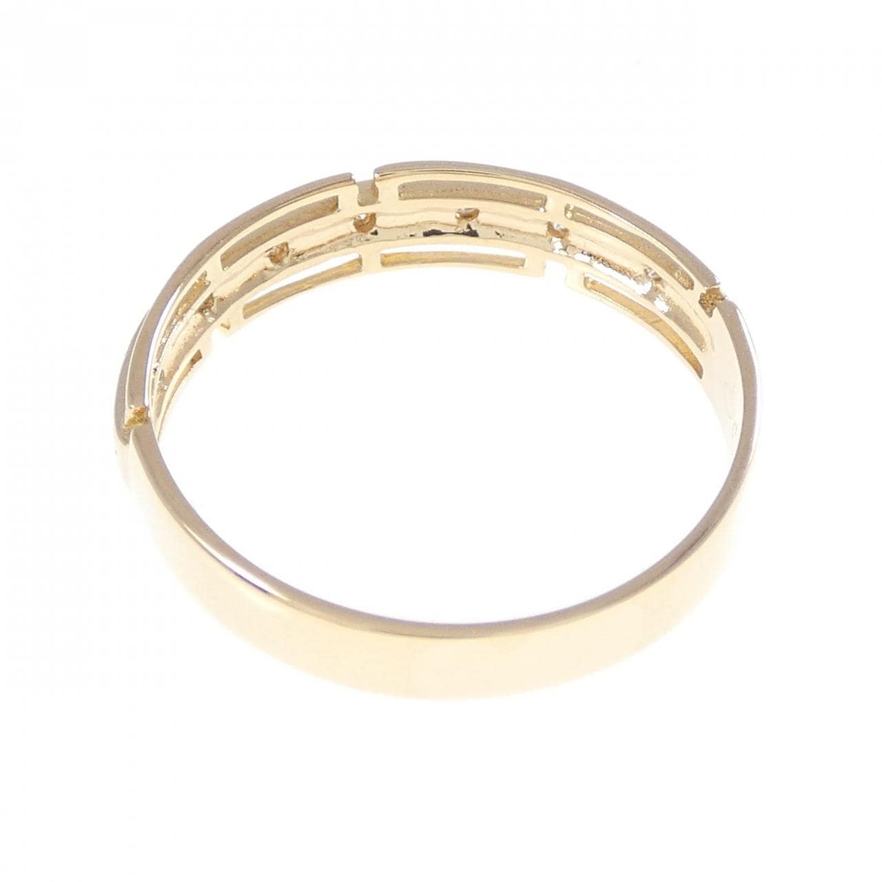 K18YG ダイヤモンド リング 0.05CT