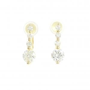 K18YG ダイヤモンド イヤリング 0.90CT