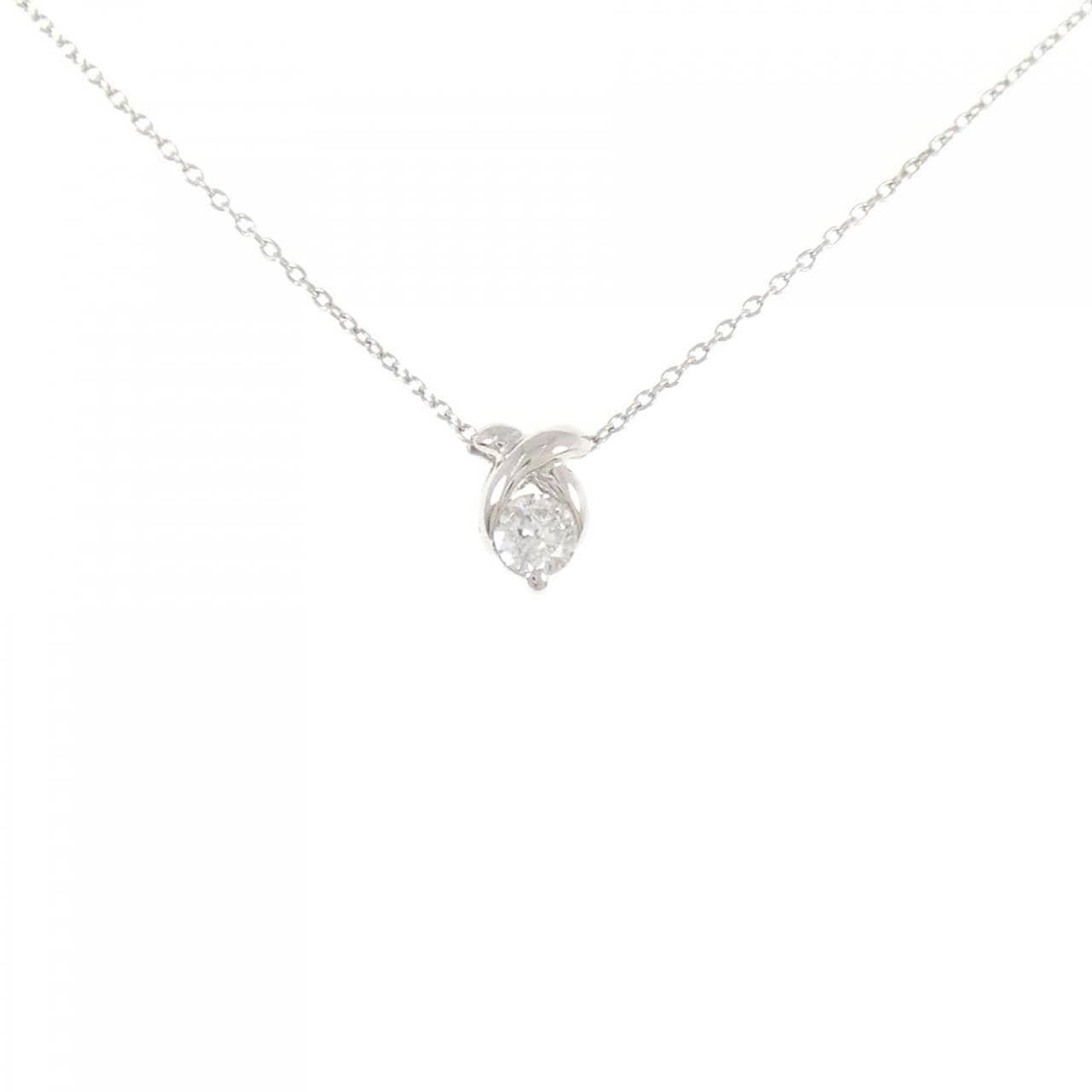 PT900/PT850 ダイヤモンド ネックレス 0.20CT