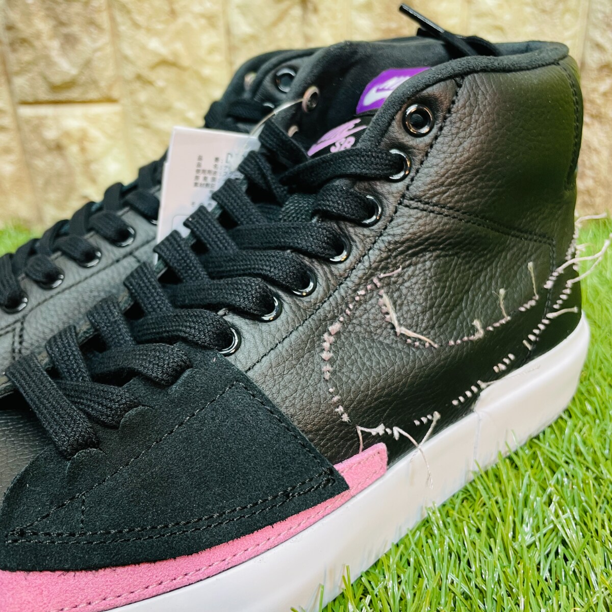 28 0cm ナイキ Sb ブレーザー ミッド エッジ Nike メンズ スニーカー 黒のフリマ商品 Kante Komehyo