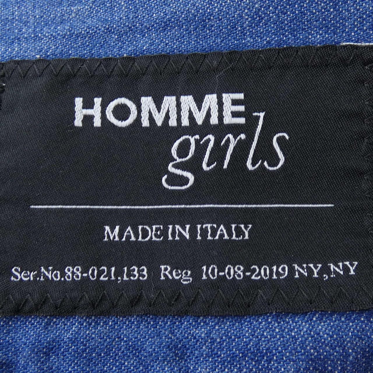 HOMME GIRLS シャツ