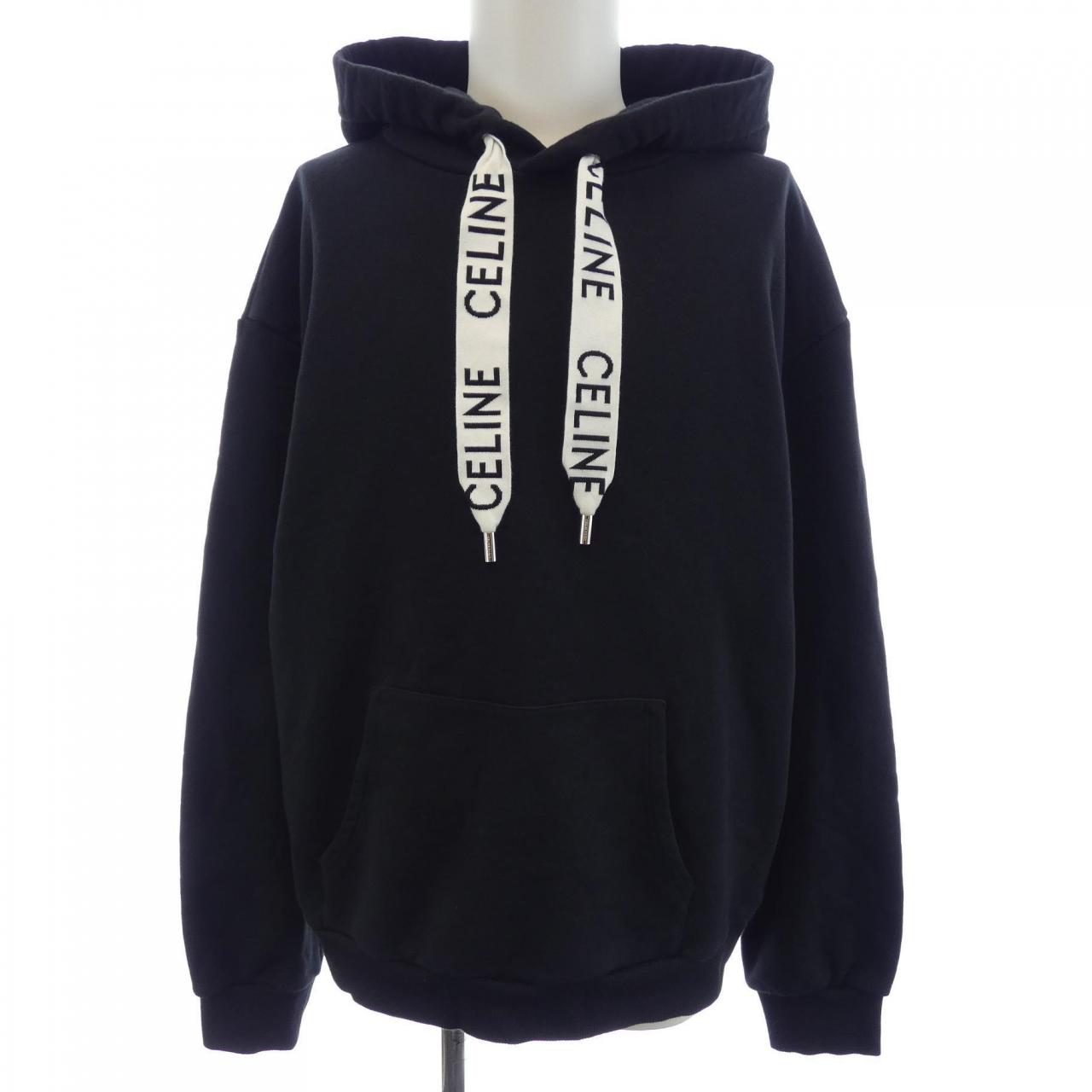 セリーヌ CELINE CELINE ルーズ フーディー / コットンフリース 2Y468670Q パーカー