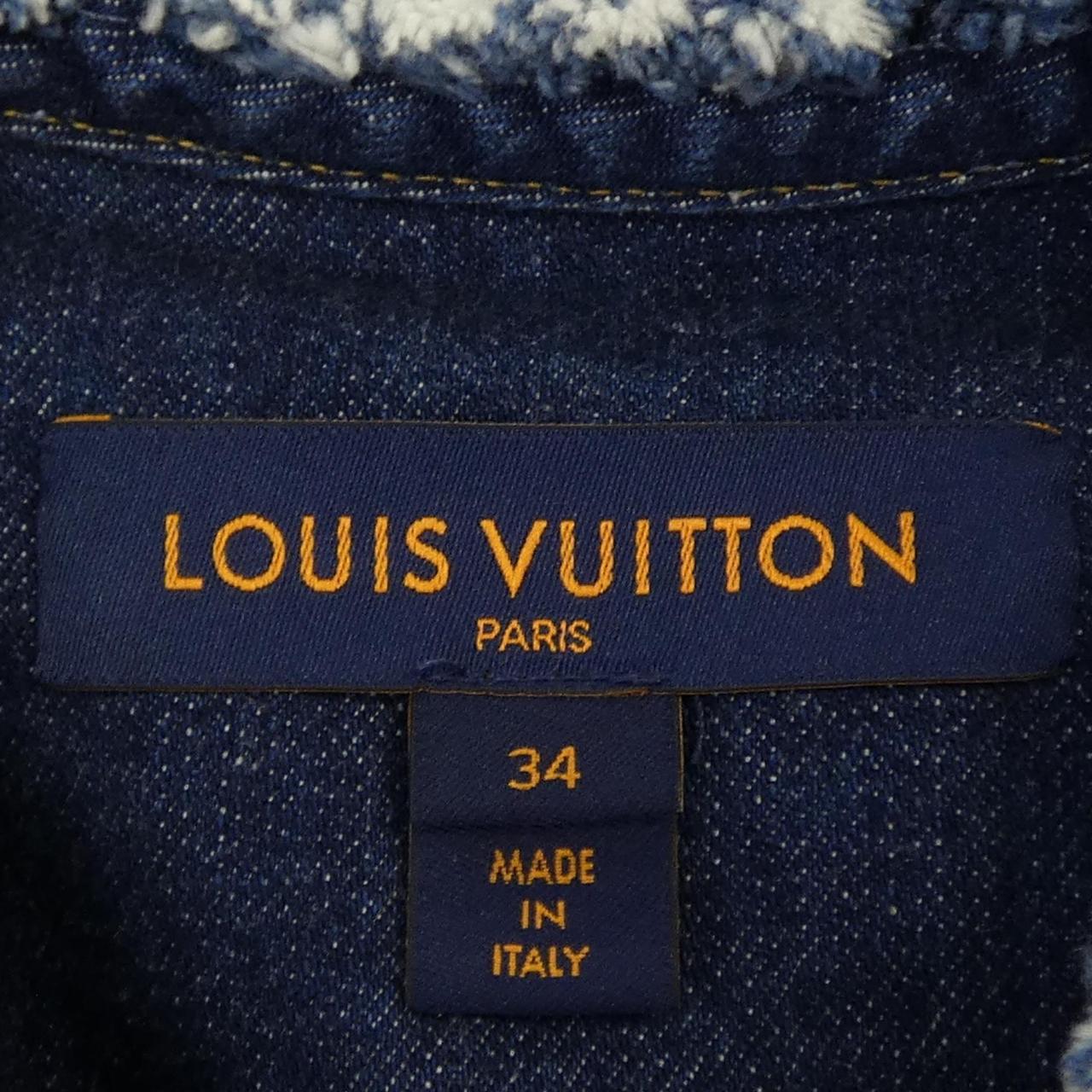 ルイヴィトン LOUIS VUITTON デニムテールコートジャケット FMVE99GM1 デニムジャケット