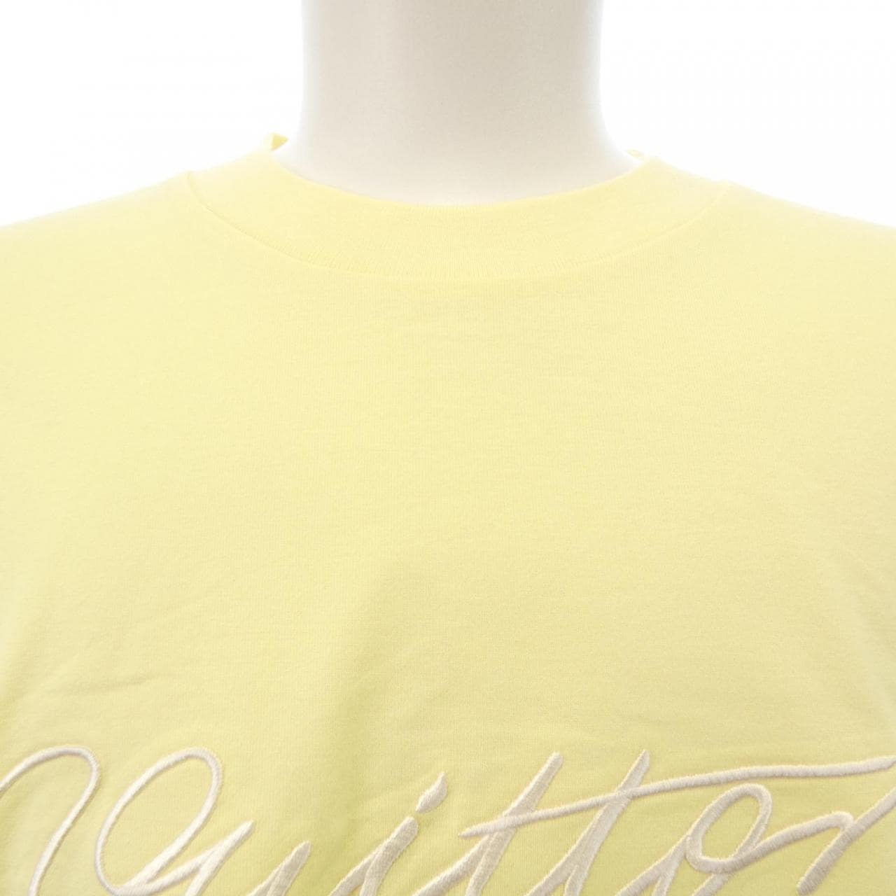 ルイヴィトン LOUIS VUITTON エンベリッシュド シグネチャー ショートスリーブTシャツ HUY47WDT3 Tシャツ
