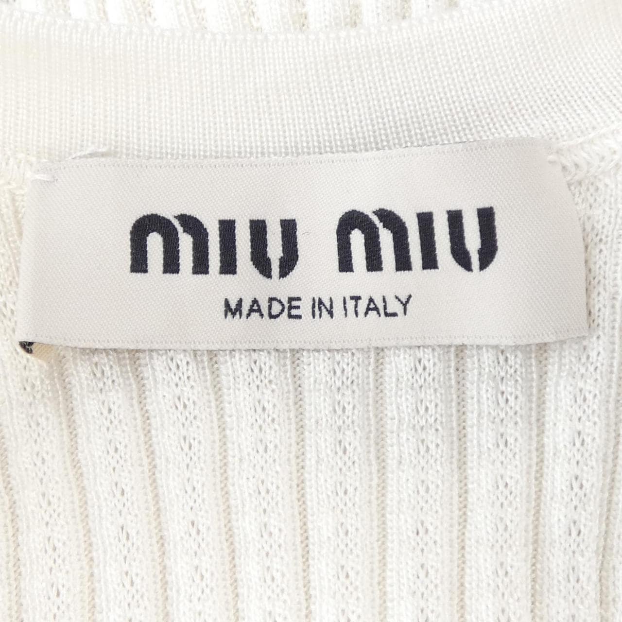 ミュウミュウ MIU MIU SILK TANK TOP MMV392 SOOO 191X タンクトップ
