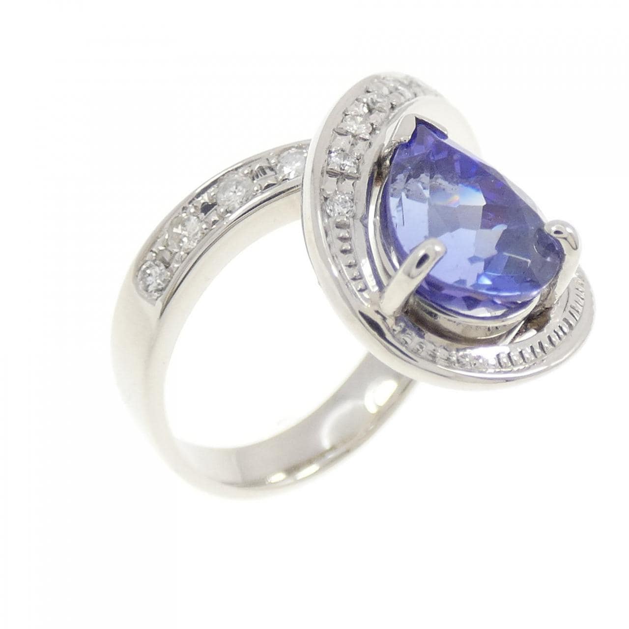 PT900 タンザナイト リング 1.74CT