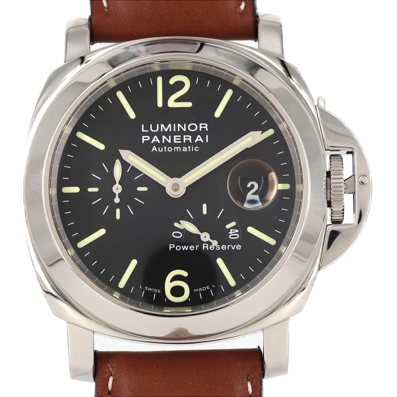パネライ ルミノールパワーリザーブ PAM00090 SS 自動巻