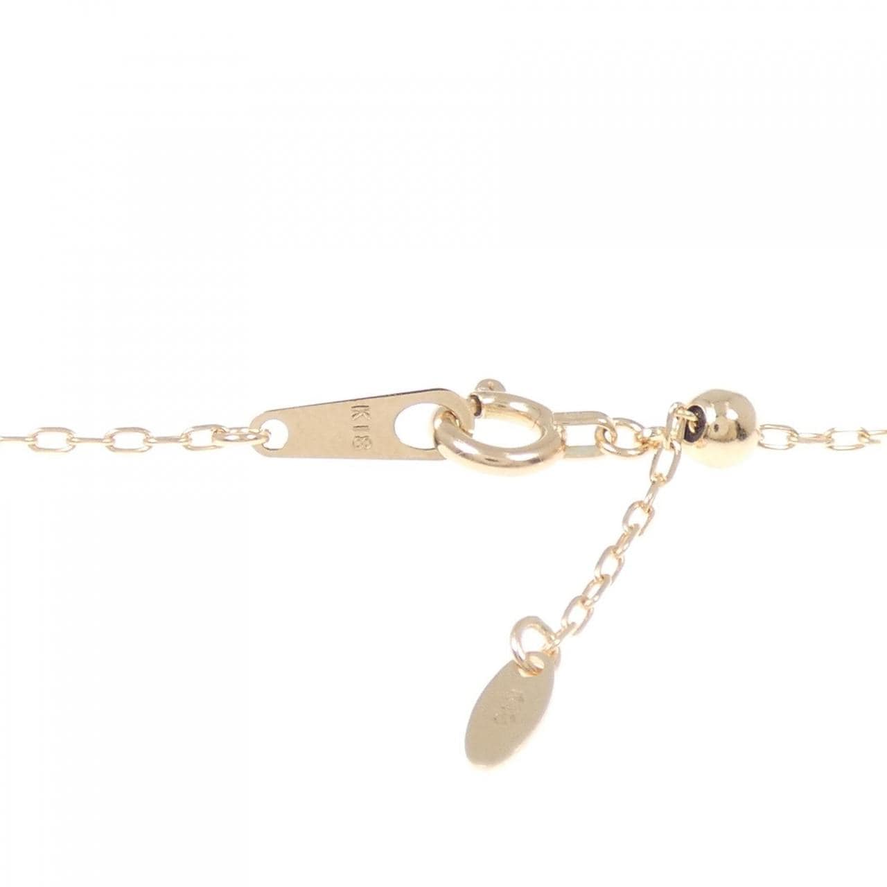 K18PG/K18WG スター ダイヤモンド ネックレス 0.25CT