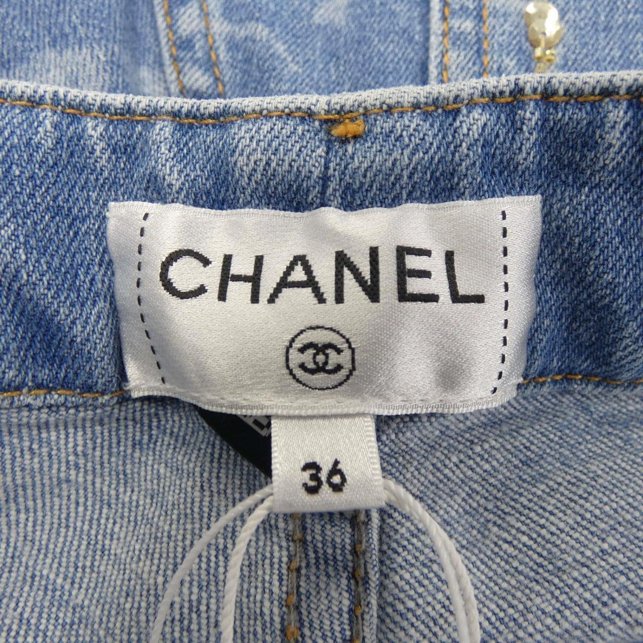 CHANEL P75565V67157 牛仔裤