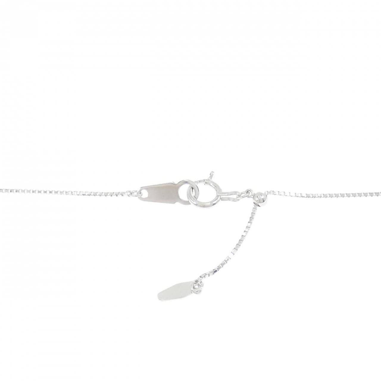 K18WG ダイヤモンド ネックレス 1.00CT