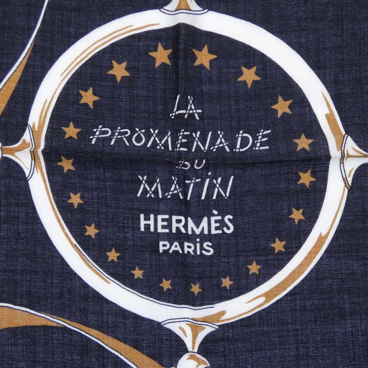 エルメス HERMES LA PROMENADE DU MATIN BANDANA H243986S カレジェアン140 ショール