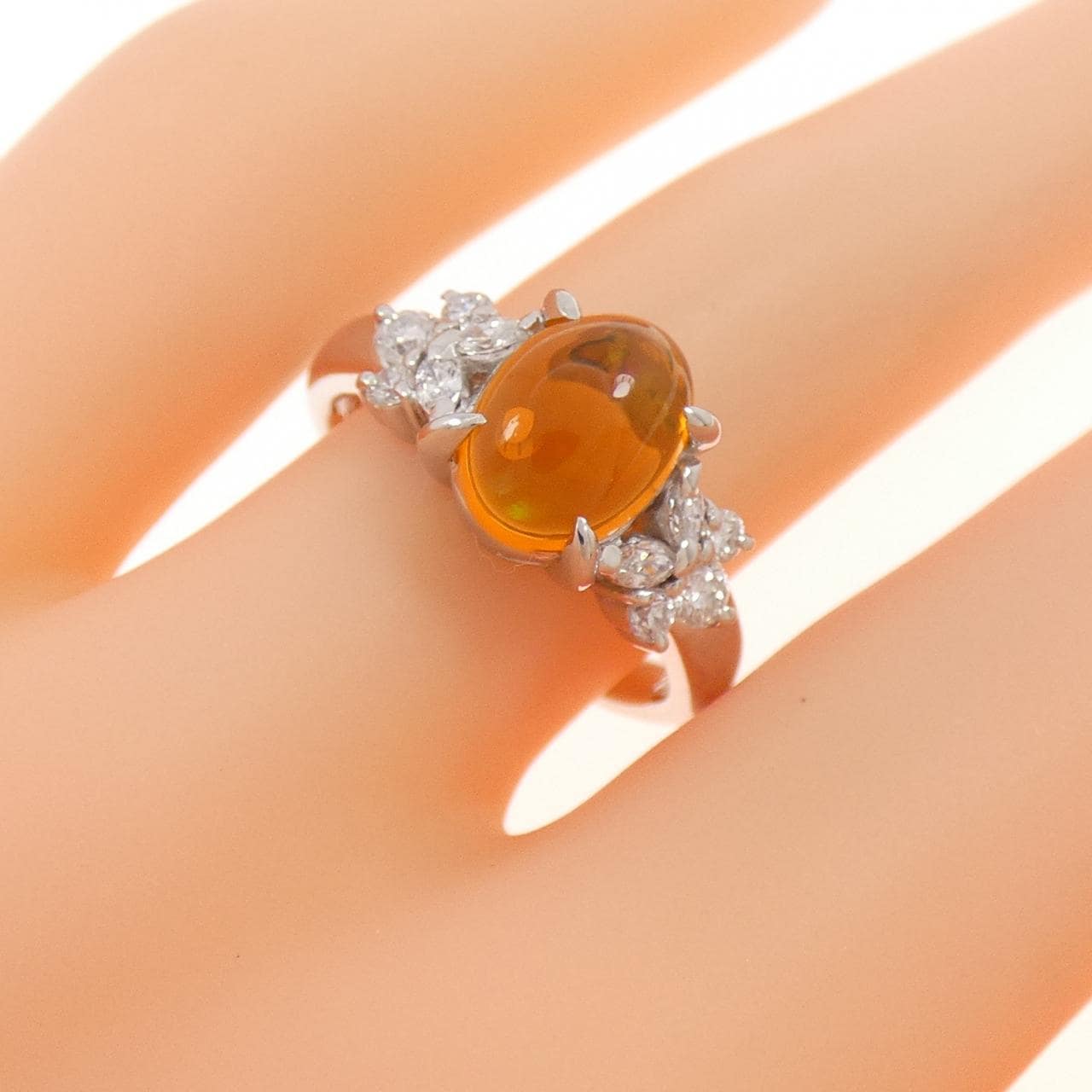 PT900 オパール リング 1.28CT