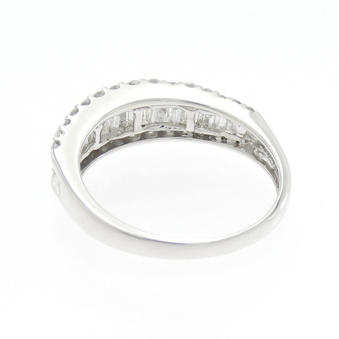 K18WG ダイヤモンド リング 1.00CT