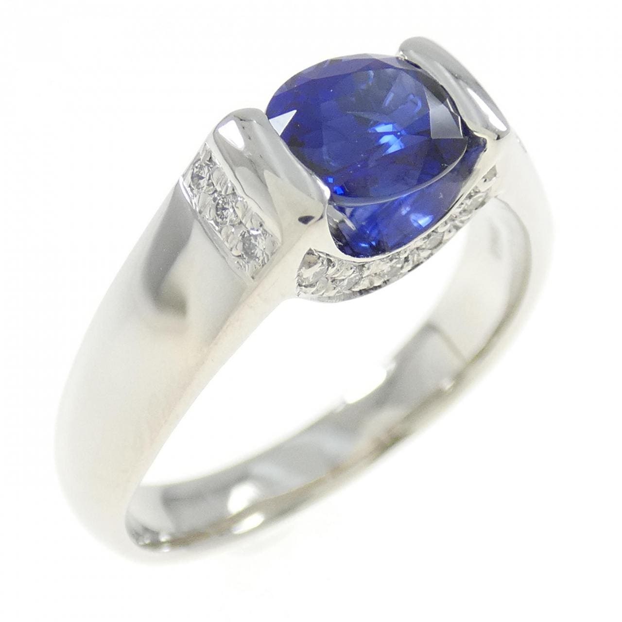 PT サファイヤ リング 1.01CT