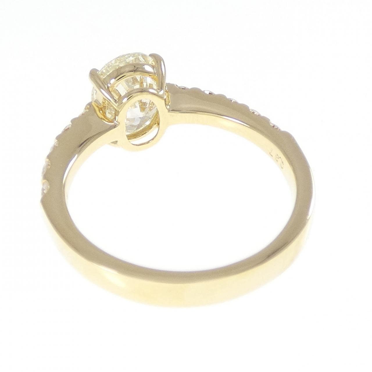 【リメイク】K18YG ダイヤモンド リング 1.531CT VLY SI2 オーバルカット